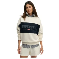 Sudaderas Superdry Ath Ess Flag Emb Relaxed Crew
