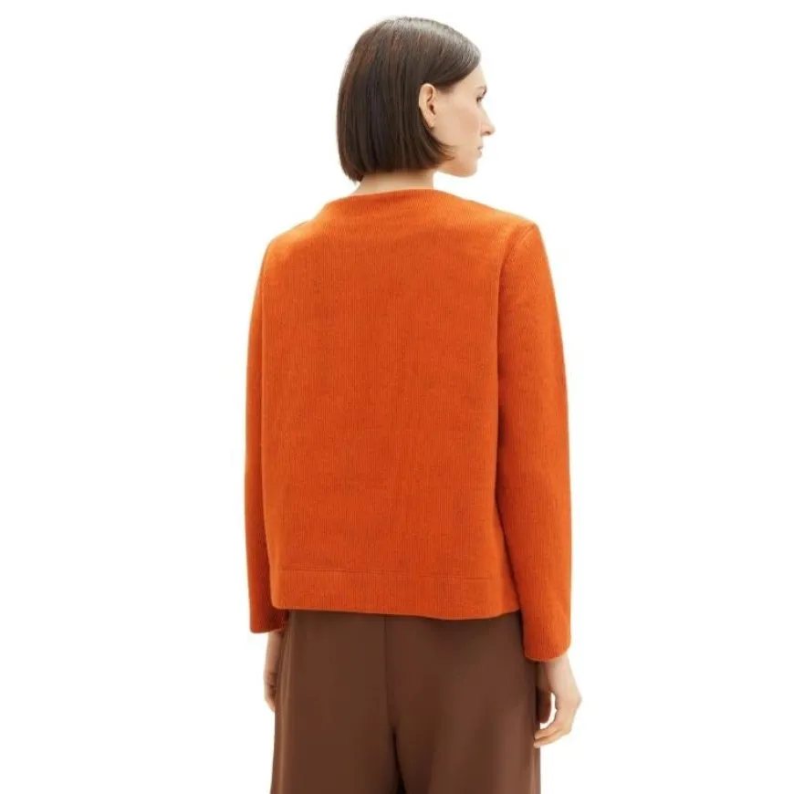 Sudaderas Tom tailor Cozy Rib Sweatshirt