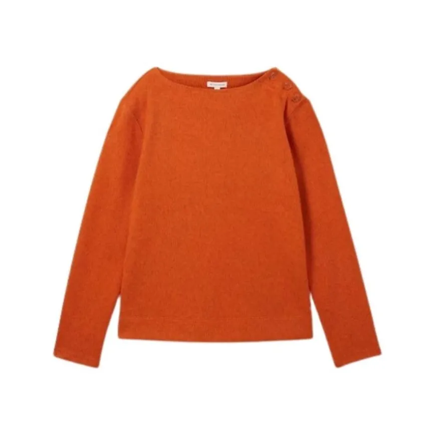 Sudaderas Tom tailor Cozy Rib Sweatshirt