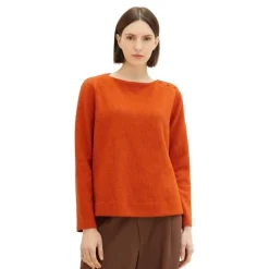 Sudaderas Tom tailor Cozy Rib Sweatshirt