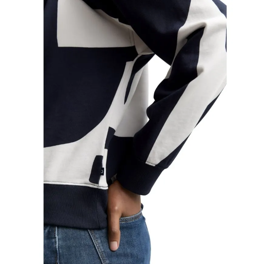 Sudaderas Tom tailor PromoFleece Printed Sweatshirt