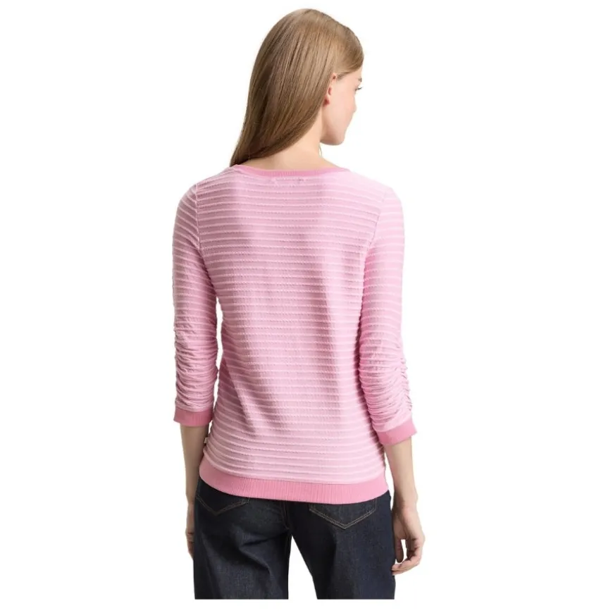 Sudaderas Tom tailor Striped Jacquard Sweatshirt