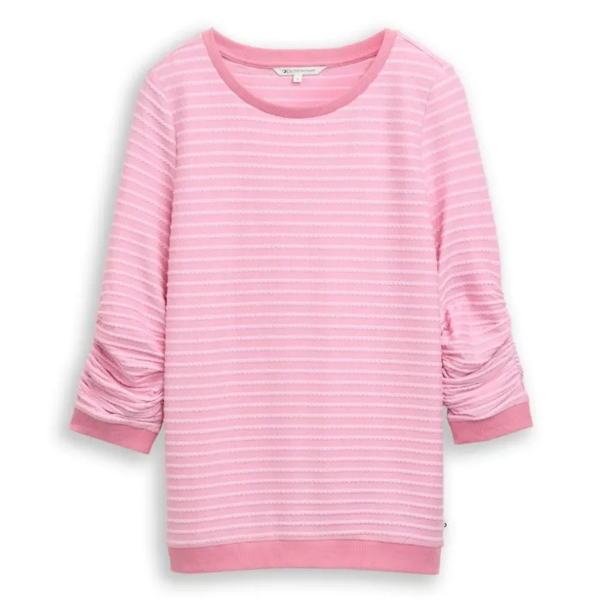 Sudaderas Tom tailor Striped Jacquard Sweatshirt