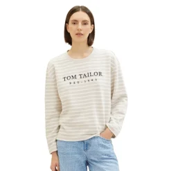 Sudaderas Tom tailor Sweatshirt Wide Striped