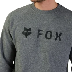 Sudaderas Fox Absolute Fleece Crew [Htr Graph]