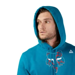 Sudaderas Fox Withered Fleece Po [M Blu]