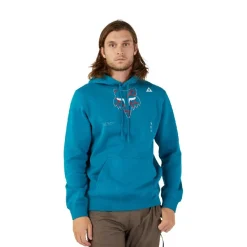 Sudaderas Fox Withered Fleece Po [M Blu]