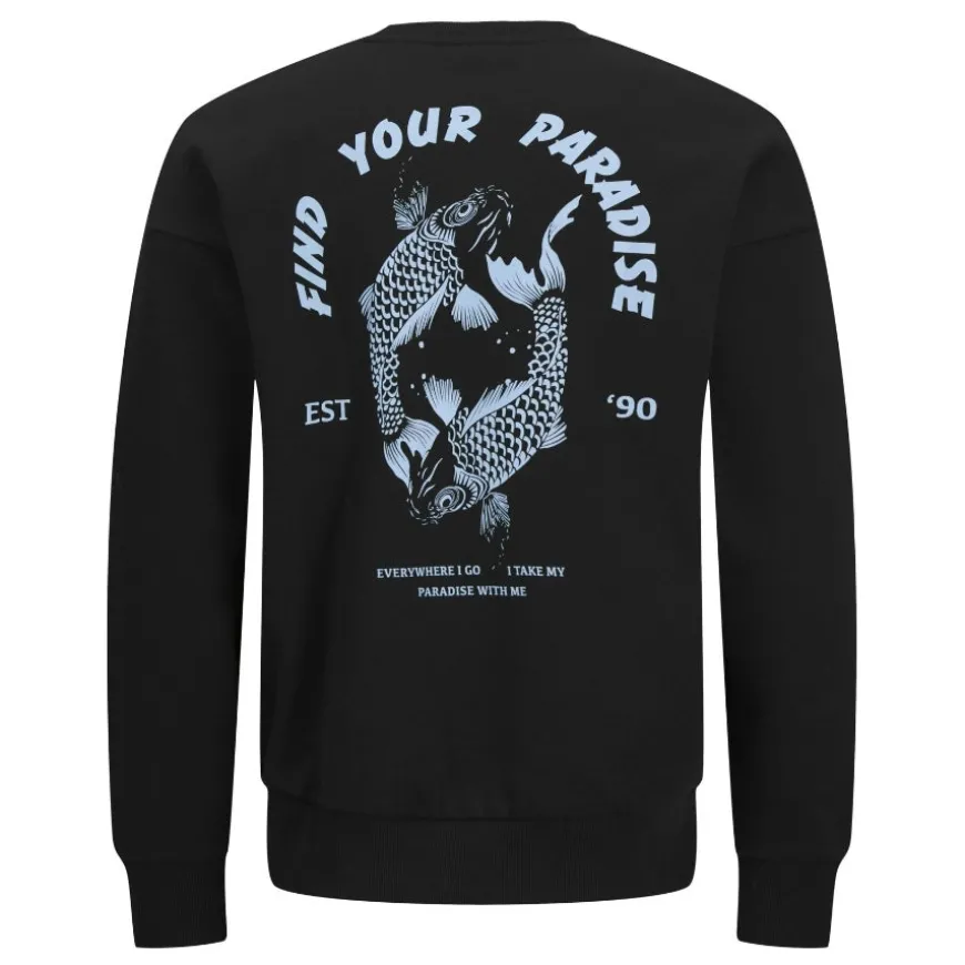 Sudaderas Jack & jones Jjcharge Printed Sweat Crew Neck