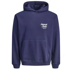 Sudaderas Jack & jones Jornorrebro Typo Back Sweat Hood Sn
