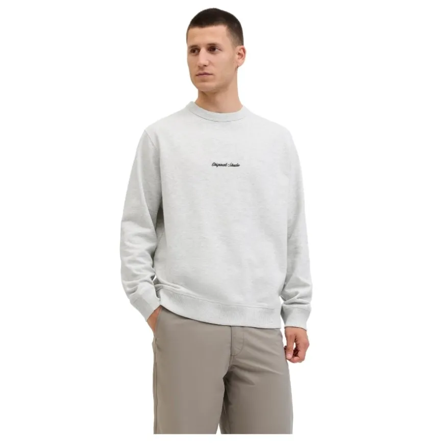 Sudaderas Jack & jones Jornorrebro Emb Sweat Crew Noos