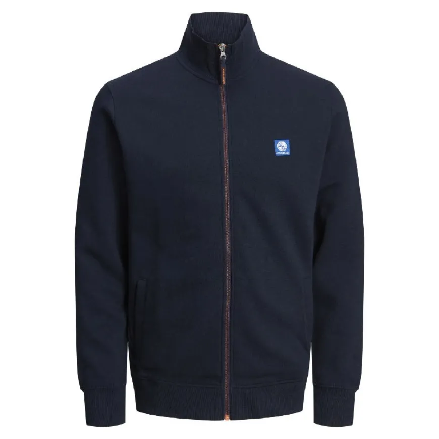 Sudaderas Jack & jones plus Jcodust Sweat Zip High Neck SN PLS