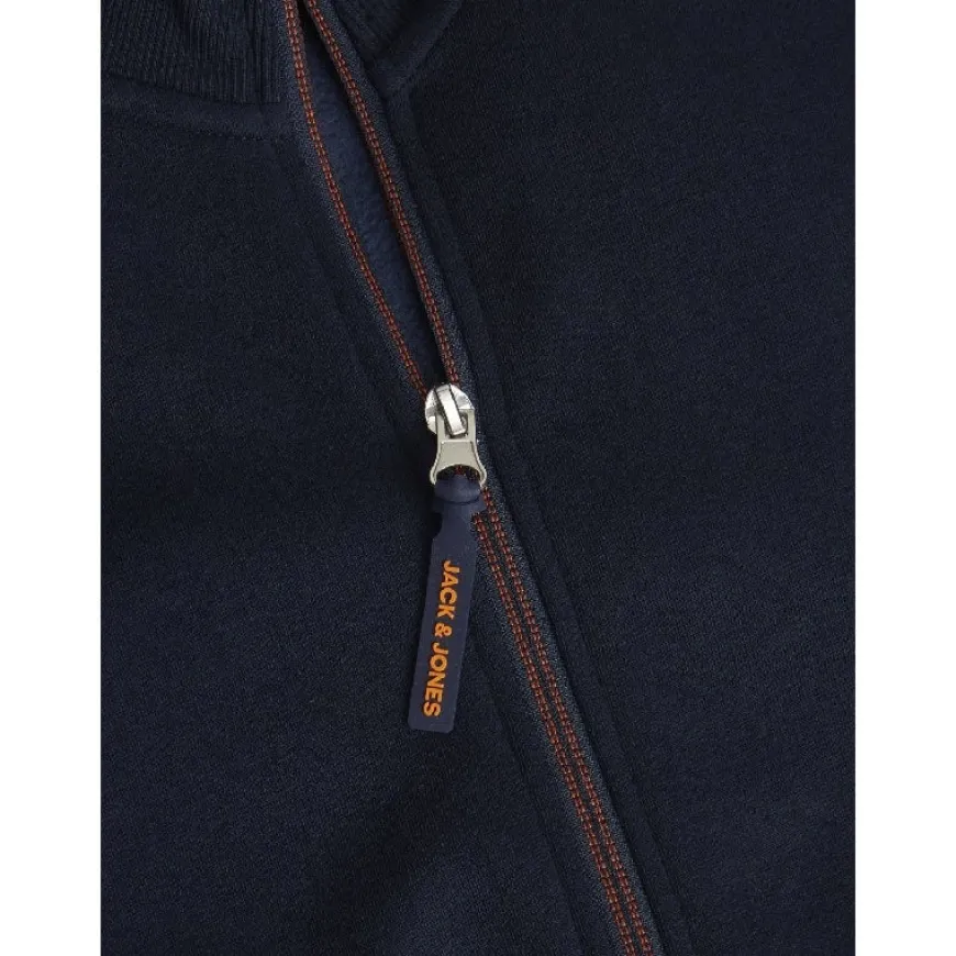 Sudaderas Jack & jones plus Jcodust Sweat Zip High Neck SN PLS