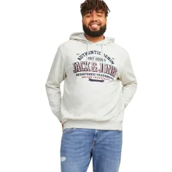 Sudaderas Jack & jones plus Jjelogo Sweat Hood 2 Col 24 25 Noos Pls