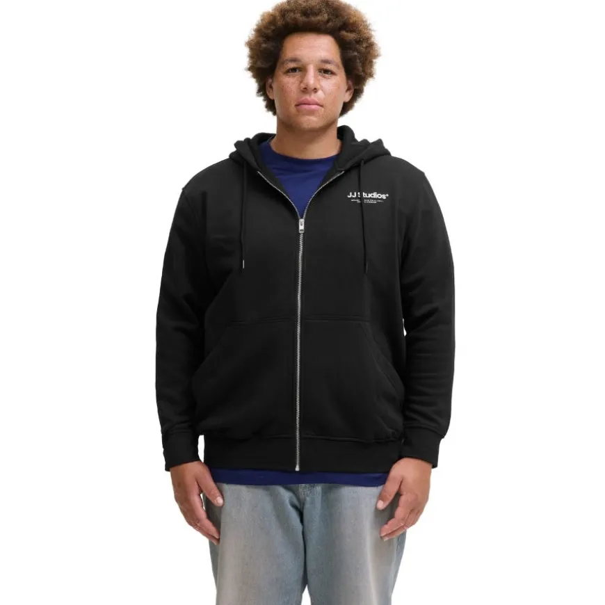 Sudaderas Jack & jones plus Jjesoho Sweat Zip Hood Noos Pls