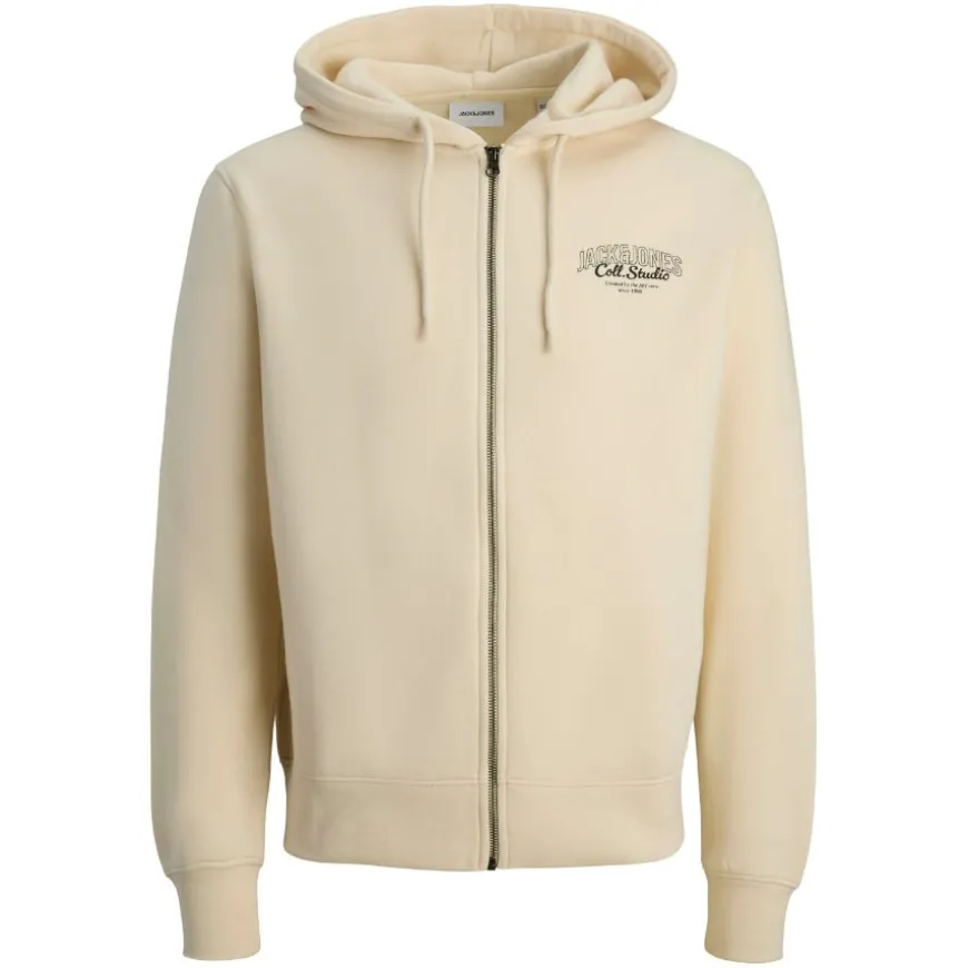 Sudaderas Jack & jones plus Jjmakoto Sweat Zip Hood Pls