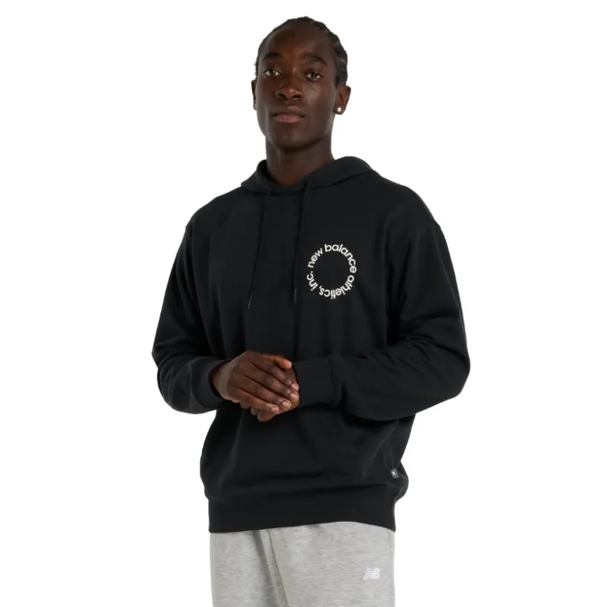 Sudaderas New balance Circular Logo Hoodie