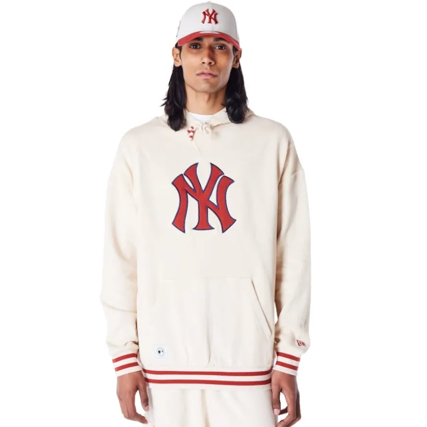 Sudaderas New era Mlb Rib Infill Os Hoodie New York Yankees Ltcinr