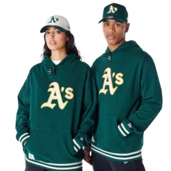 Sudaderas New era Mlb Rib Infill Os Hoodie Oakland Athletics Dkgltc