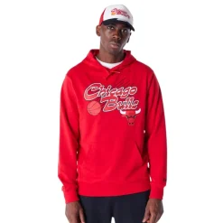 Sudaderas New era Script Po Hoodie Chicago Bulls Fdrfdr