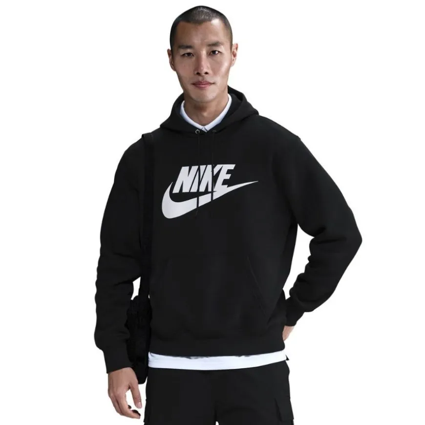 Sudaderas Nike M Nk Club Bb Po Gfx Hoodie