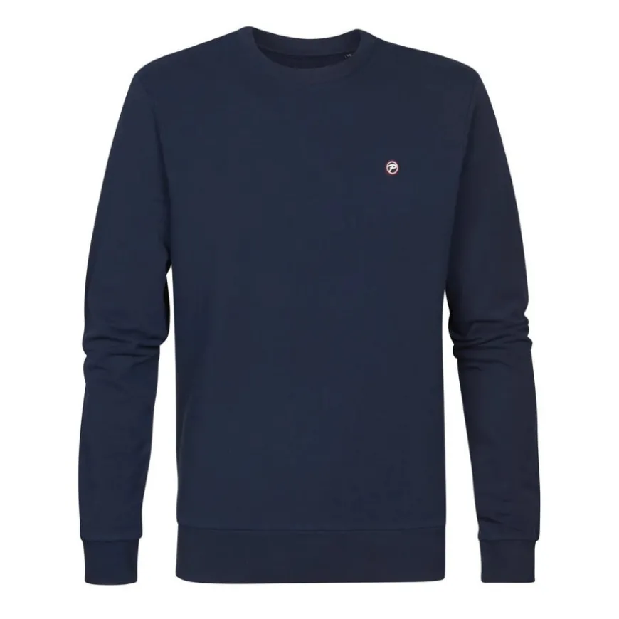 Sudaderas Petrol Men Sweater Round Neck