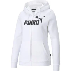 Sudaderas Puma ESS Logo Full-Zip Hoodie FL