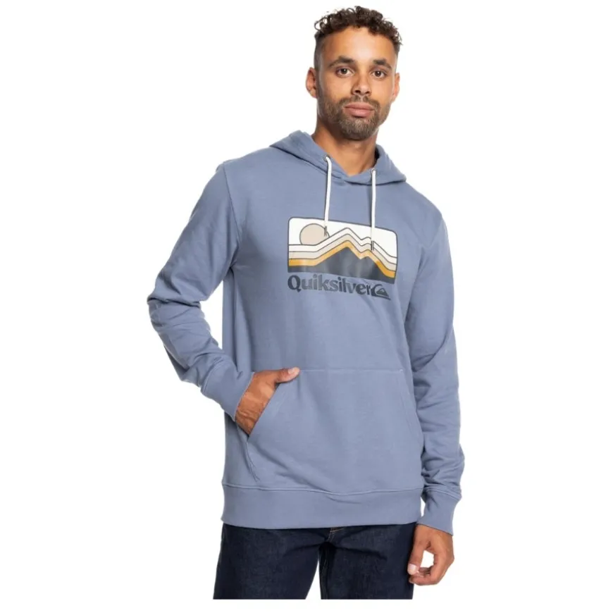 Sudaderas Quiksilver SMU Promofleece Qs Gradient Mountains Hoodie