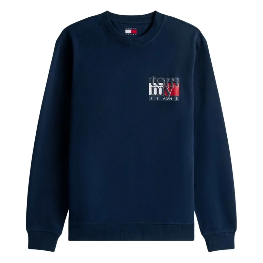 Sudaderas Tommy jeans Tjm Reg Rwb Flag Crew Ext