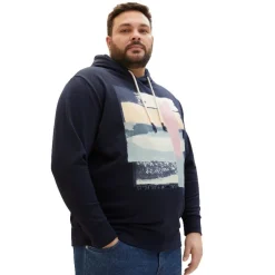 Sudaderas Tom tailor plus Printed Hoodie Sw