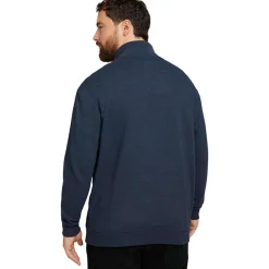 Sudaderas Tom tailor plus swe, sky captain blue white melange