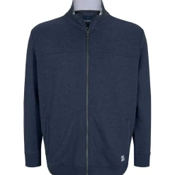 Sudaderas Tom tailor plus swe, sky captain blue white melange
