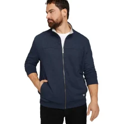 Sudaderas Tom tailor plus swe, sky captain blue white melange