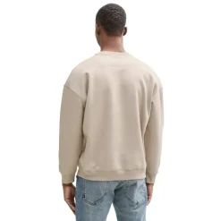 Sudaderas Tom tailor PromoFleece Relaxed Printed Crewneck Sweatshirt