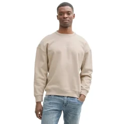 Sudaderas Tom tailor PromoFleece Relaxed Printed Crewneck Sweatshirt