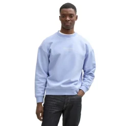 Sudaderas Tom tailor PromoFleece Relaxed Printed Crewneck Sweatshirt