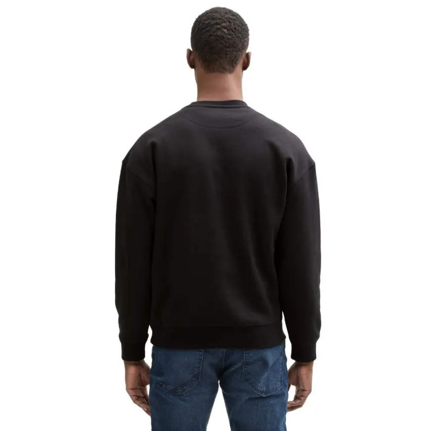 Sudaderas Tom tailor PromoFleece Relaxed Printed Crewneck Sweatshirt
