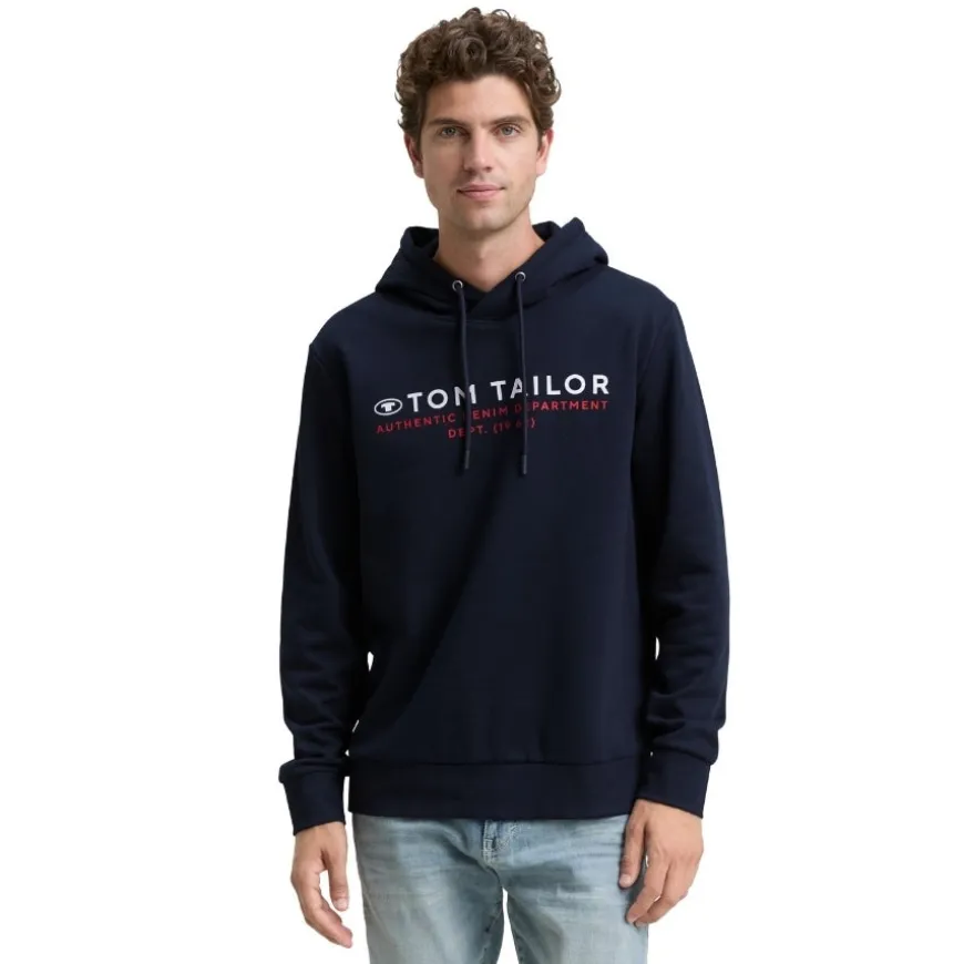 Sudaderas Tom tailor PromoFleece Printed Hoodie