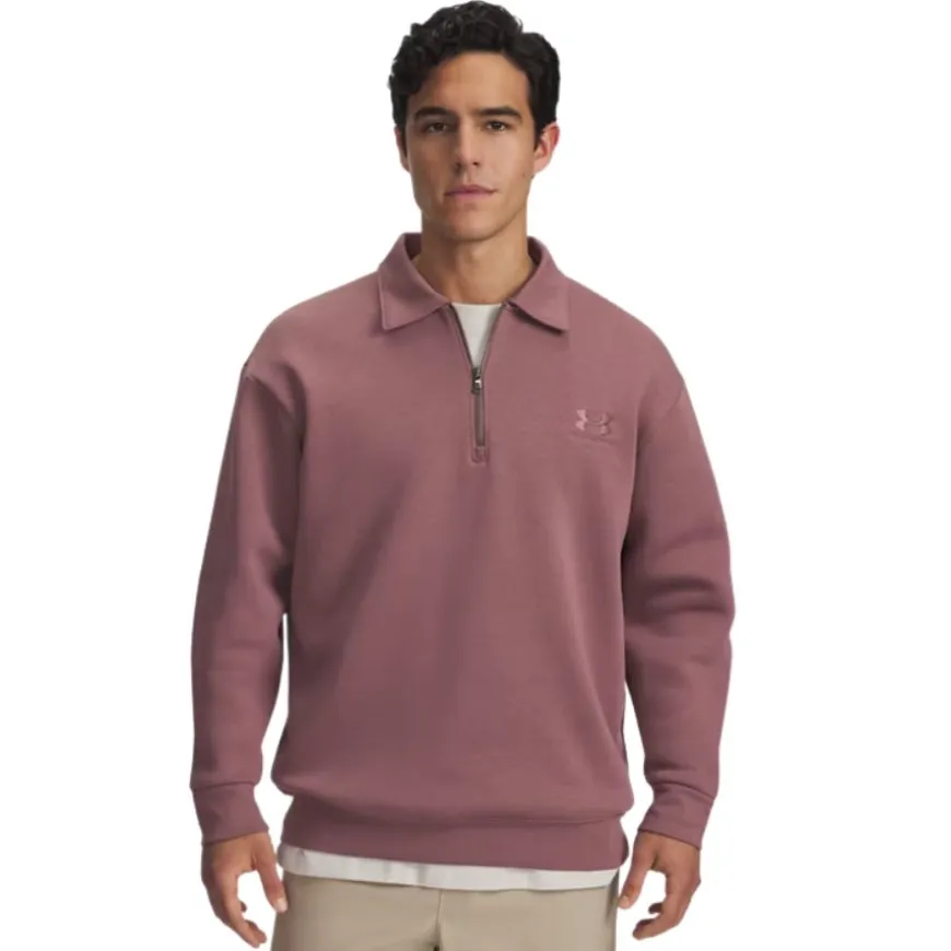 Sudaderas Under armour Ua Icon Flc Collar 1 4 Zip