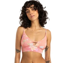 Sujetador bikini Billabong Crazy For Coral Vneck Cami Tnk