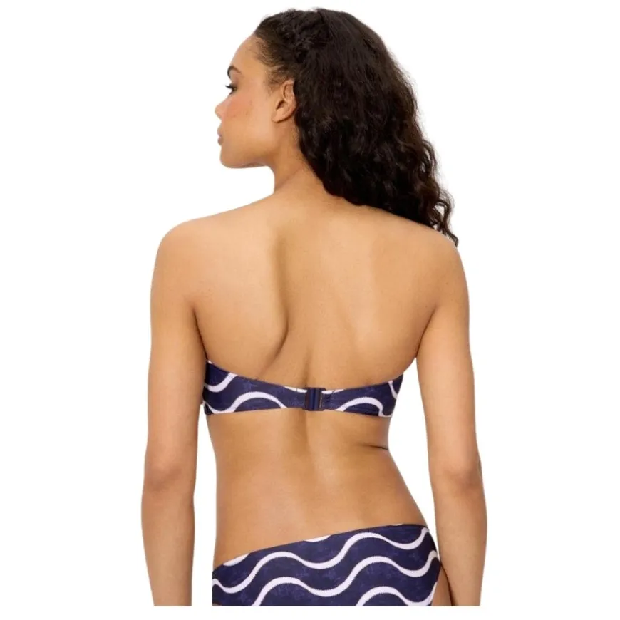 Sujetador bikini Ysabel mora Top Bandeau Copa C