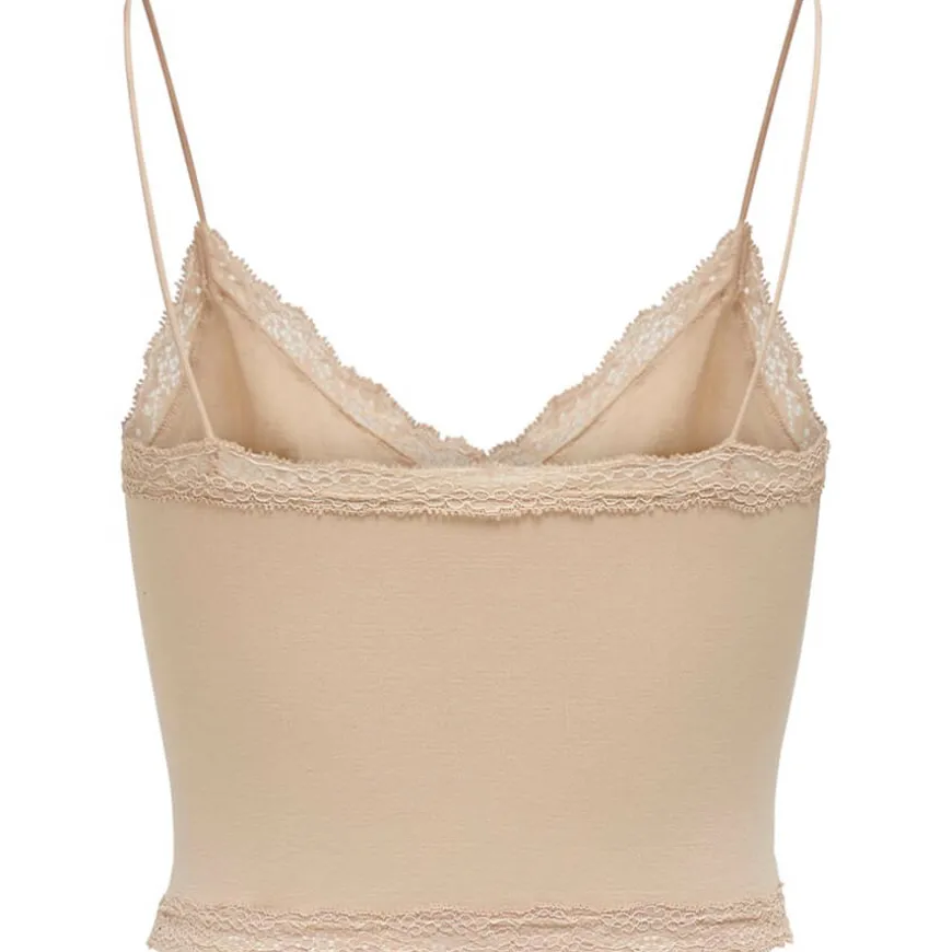 Sujetadores Only Onlvicky Lace Seamless Cropped Top Noos