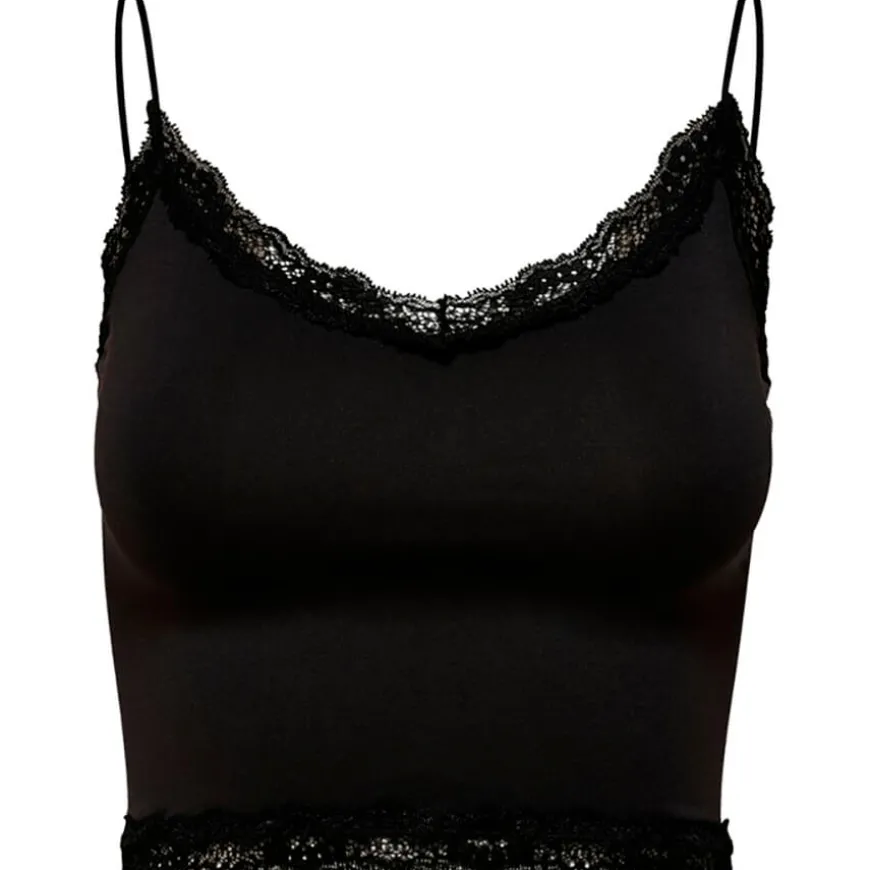 Sujetadores Only Onlvicky Lace Seamless Cropped Top Noos