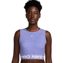 Sujetadores Nike W Np Df Crop Tank Aop