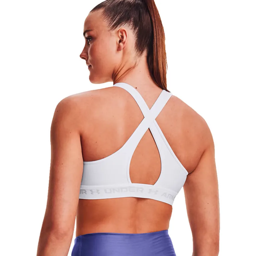 Sujetadores Under armour UA Crossback Low-WHT