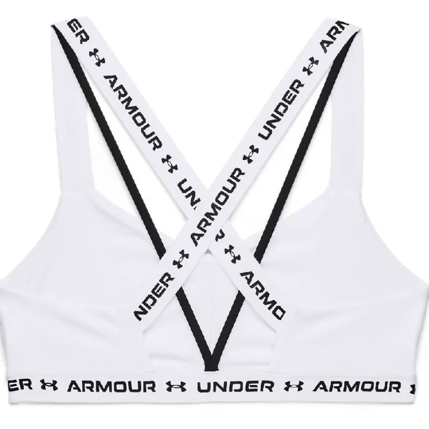 Sujetadores Under armour UA Crossback Low-WHT