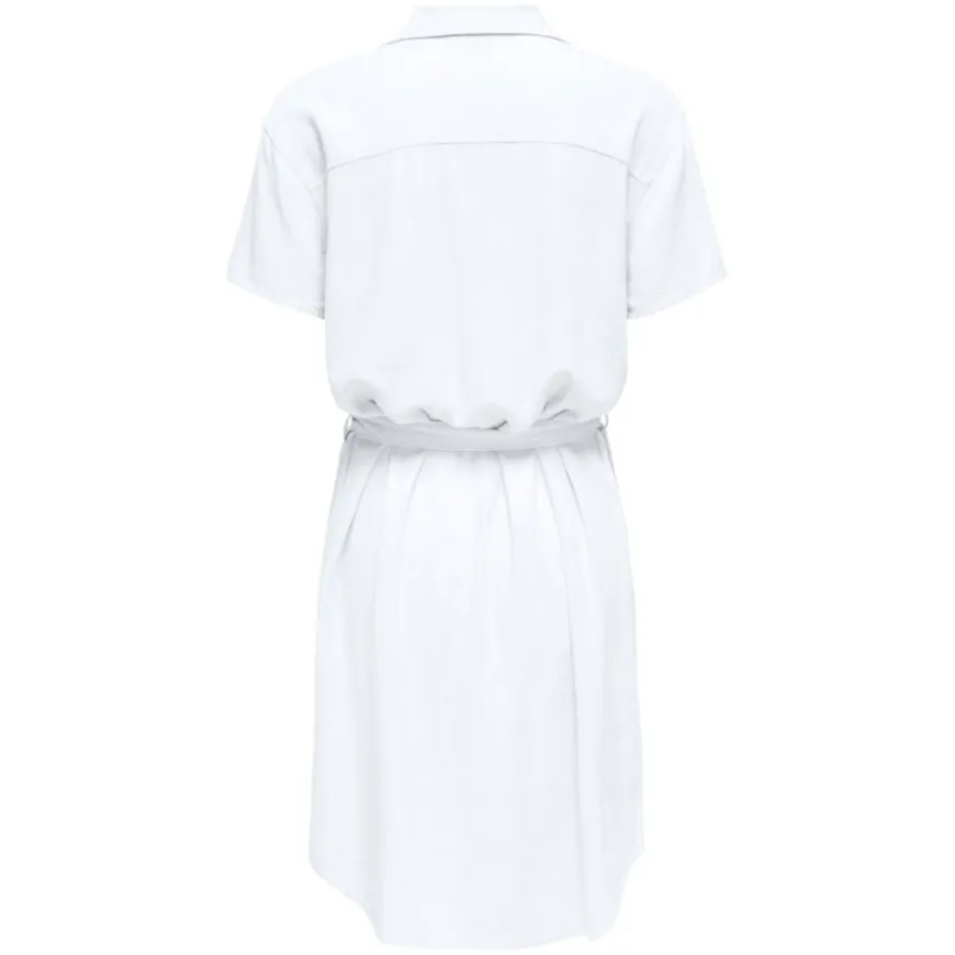 Vestidos Jdy Jdycaya Linen S S Shirt Dress Wvn Dia