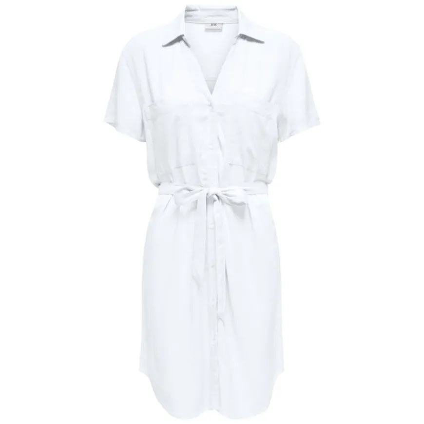 Vestidos Jdy Jdycaya Linen S S Shirt Dress Wvn Dia