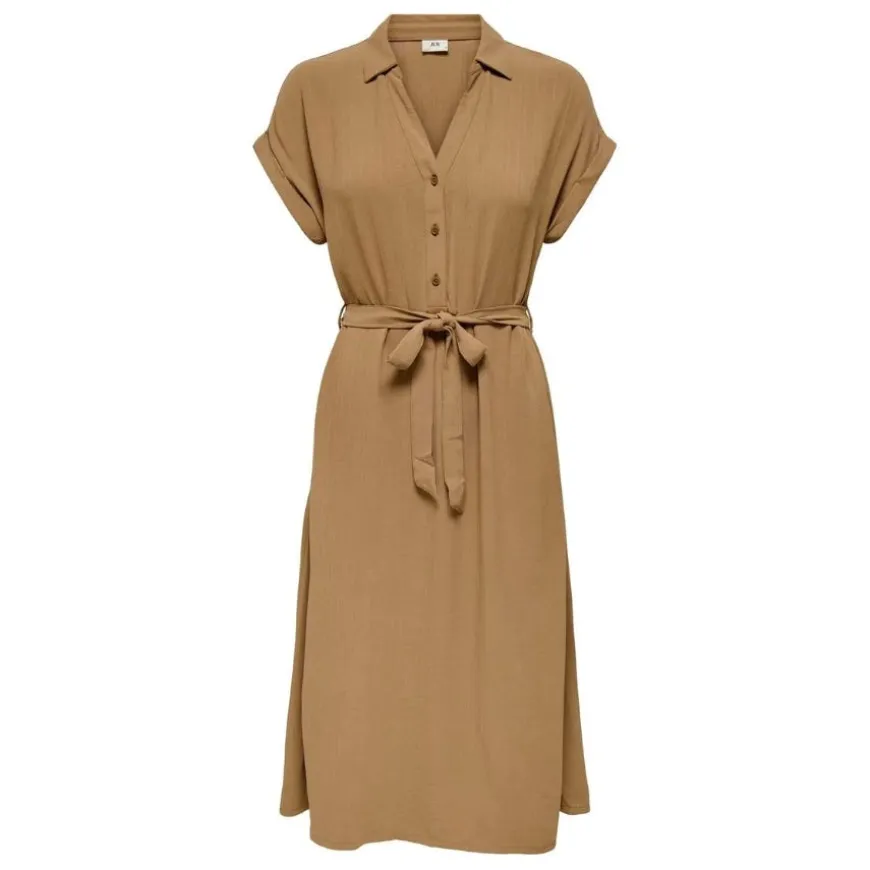 Vestidos Jdy Jdymiami S S Midi Shirt Dress Wvn