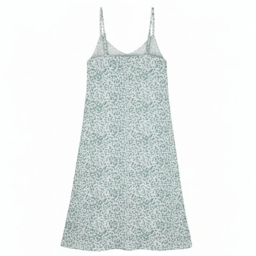 Vestidos Losan Dress Viscose Aop Britt Blue