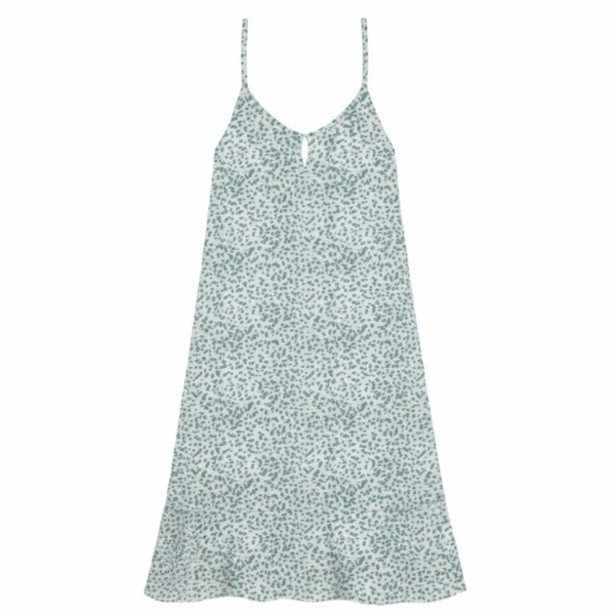 Vestidos Losan Dress Viscose Aop Britt Blue
